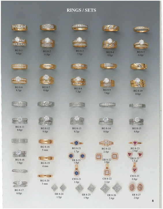 H & A Wholesale Jewelry Catalog Page 8